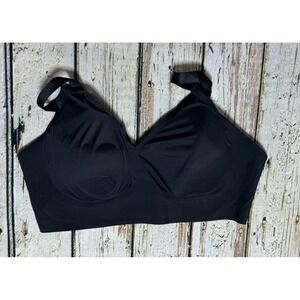 EBY Relief Bra XLDD Black Wire Free Padded Comfort Bra